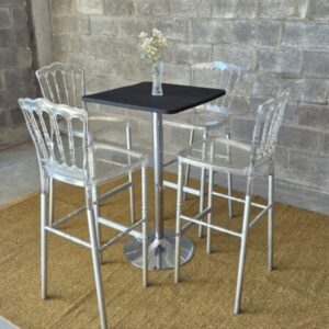 Banqueta Napoleón Cristal