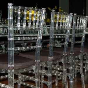 Silla Tiffany cristal